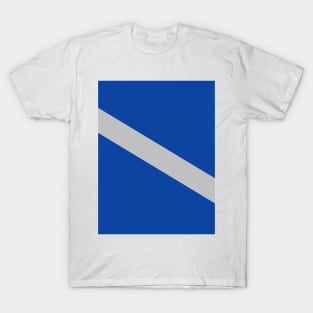 Las Vegas City Flag Blue Silver Sash T-Shirt